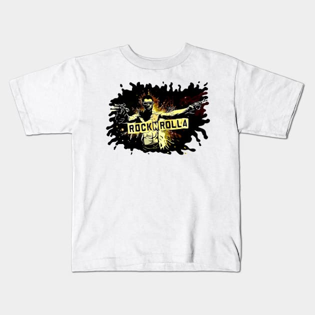 RocknRolla Kids T-Shirt by sparklyclarke